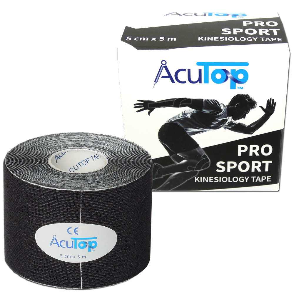Pro Sport Kinesiotejp - Svart