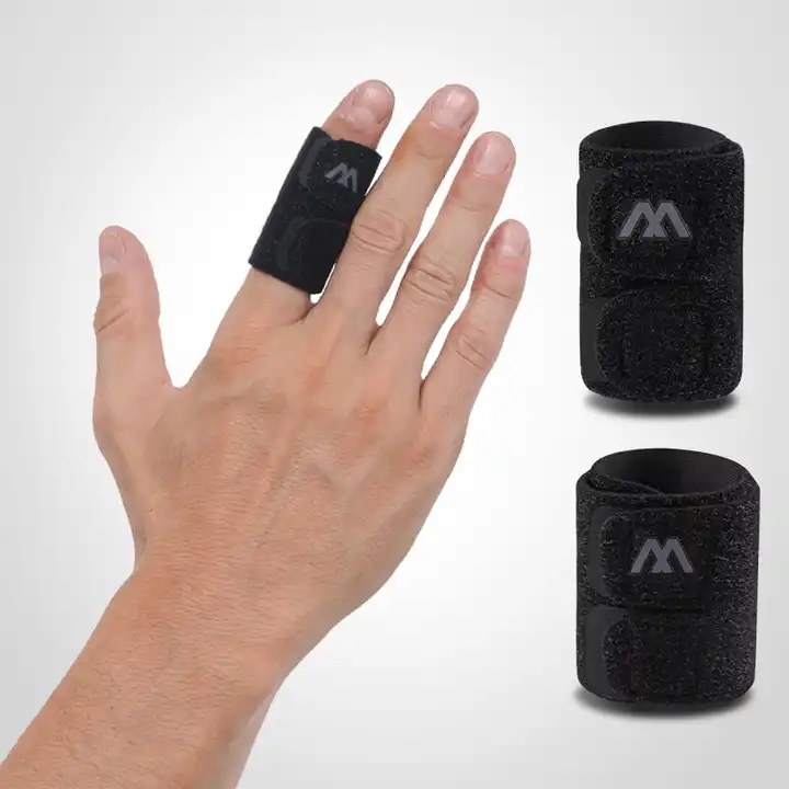Fingerstöd med kardborre - Single, S